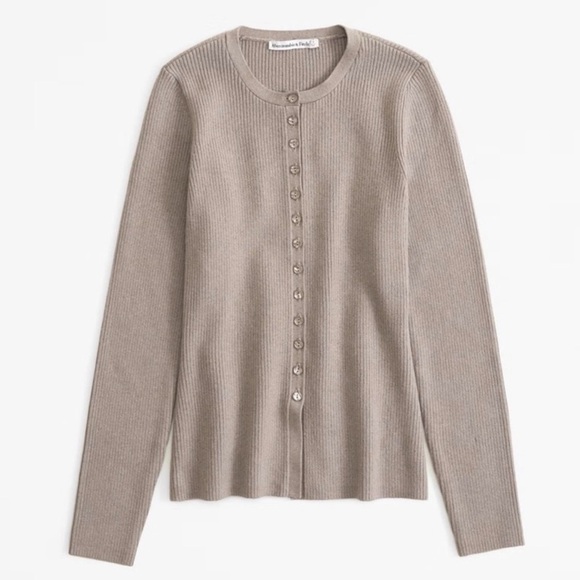 Abercrombie & Fitch Sweaters - Abercrombie & Fitch Slim Ribbed Cardigan